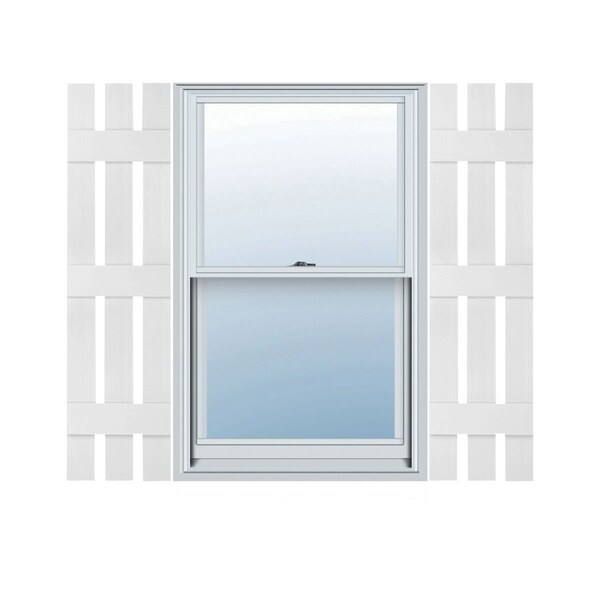 Ekena Millwork Builders Edge, TailorMade Three Board Spaced (3 Batten), Board-n-Batten Shutters, BES3120069001, PR BES3120069001 - main